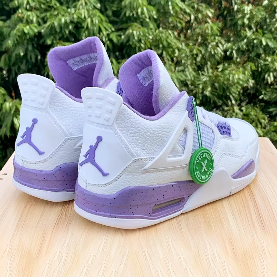 AJ 4 Purple Oreo Shoes Sneakers – nk0004378 - Image 6