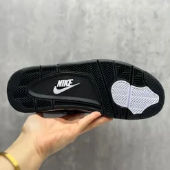 Nigel Sylvester x AJ 4 Black By Black Shoes Sneakers - nk0004380 - Image 8