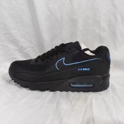 AM 90 Black University Blue Shoes Sneakers – nk0004388 - Image 8
