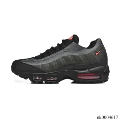 AM 95 Black Bright Crimson Shoes Sneakers - nk0004617 - Image 2