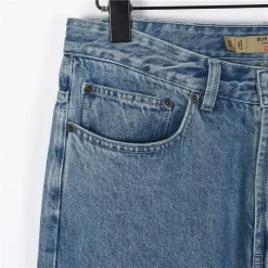 BUR Embroidered Knight Logo Washed Jeans in Blue - 369 - bbr0000369 - Image 6