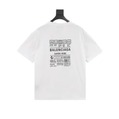 BLCG Garde-Robe Care Label T-shirt in White - 589 - blcg0000589 - Image 2