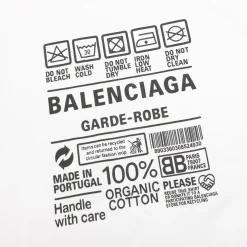 BLCG Garde-Robe Care Label T-shirt in White - 589 - blcg0000589 - Image 9