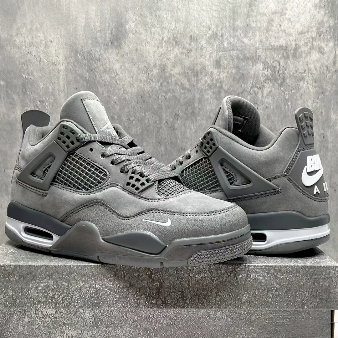 Nigel Sylvester x AJ 4 Wolf Grey Shoes Sneakers - nk0004480 - Image 11