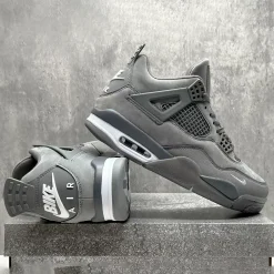 Nigel Sylvester x AJ 4 Wolf Grey Shoes Sneakers - nk0004480 - Image 12