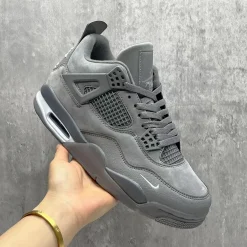 Nigel Sylvester x AJ 4 Wolf Grey Shoes Sneakers - nk0004480 - Image 6