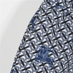 BUR All-Over Monogram Knight Shorts in Navy - 370 – bbr0000370 - Image 4