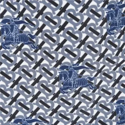 BUR All-Over Monogram Knight Shorts in Navy - 370 – bbr0000370 - Image 6