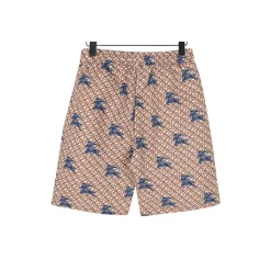BUR All-Over Monogram Knight Print Shorts in Brown - 371 – bbr0000371 - Image 2