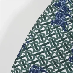 BUR Knight Monogram Shorts in Forest Green - 373 - bbr0000373 - Image 4