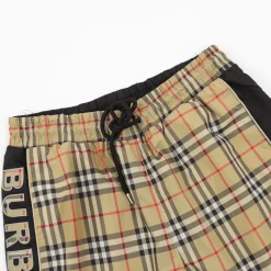 BUR Vintage Check Panel Black Shorts - 377 - bbr0000377 - Image 3
