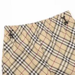 BUR Archive Check Knight Motif Shorts in Yellow - 378 - bbr0000378 - Image 7