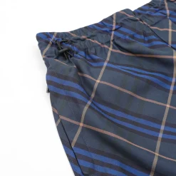 BUR Archive Check Knight Motif Shorts in Navy - 379 - bbr0000379 - Image 7
