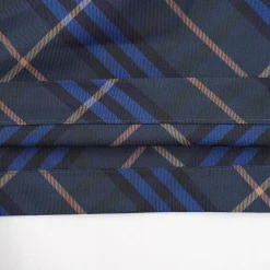BUR Archive Check Knight Motif Shorts in Navy - 379 - bbr0000379 - Image 8