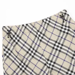 BUR Archive Check Knight Motif Shorts in Beige - 381 - bbr0000381 - Image 6