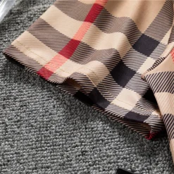 BUR Check Cotton Jacquard T-shirt in Beige - 382 - bbr0000382 - Image 8