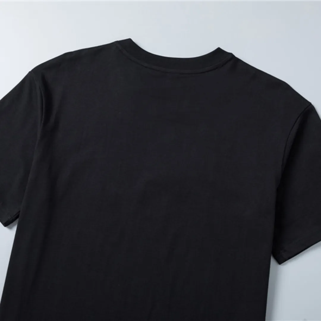 BUR Check Label T-Shirt in Black - 383 - bbr0000383 - Image 12