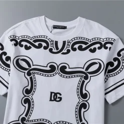 D&G Bandanna Print T-shirt in White - 106 - dng0000106 - Image 5