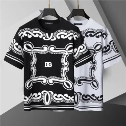 D&G Bandanna Print T-shirt in White - 106 - dng0000106 - Image 4