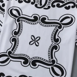 D&G Bandanna Print T-shirt in White - 106 - dng0000106 - Image 8