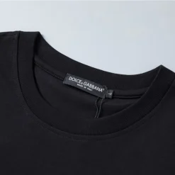 D&G Logo Milano T-shirt in Black - 110 - dng0000110 - Image 8