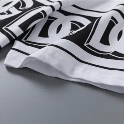 D&G Logo DG Print T-shirt in White - 111 - dng0000111 - Image 8