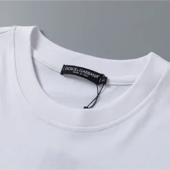 D&G Logo DG Print T-shirt in White - 111 - dng0000111 - Image 9