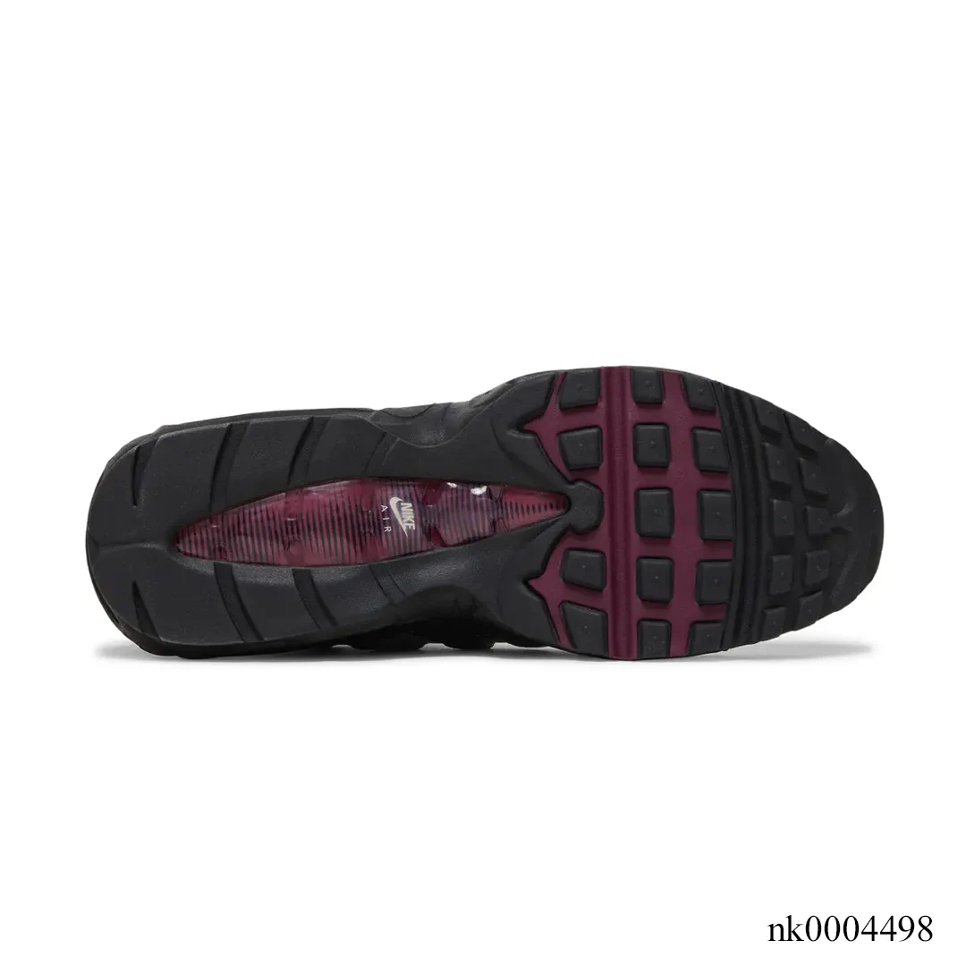 AM 95 Dark Beetroot Burgundy Shoes Sneakers - nk0004498 - Image 5