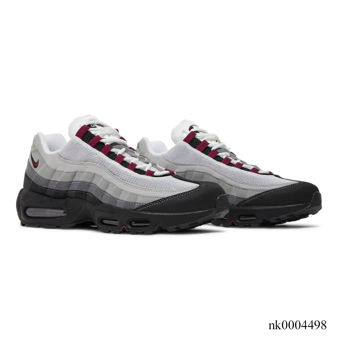 AM 95 Dark Beetroot Burgundy Shoes Sneakers - nk0004498 - Image 3