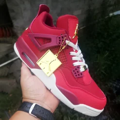 AJ 4 Oklahoma Sooners PE Shoes Sneakers - nk0004591 - Image 3