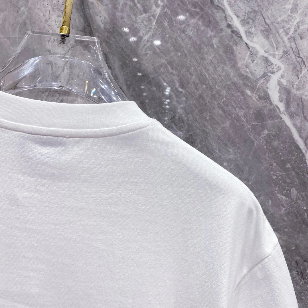 BUR Logo-Print Cotton T-Shirt - BUR0015 - Image 5