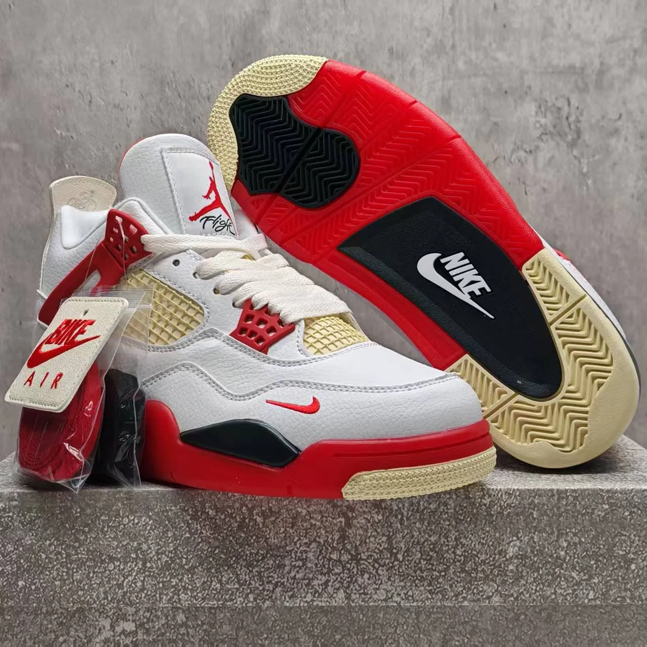 Nigel Sylvester x AJ 4 Sail/ Brick After Brick Shoes Sneakers - nk0004547 - Image 13