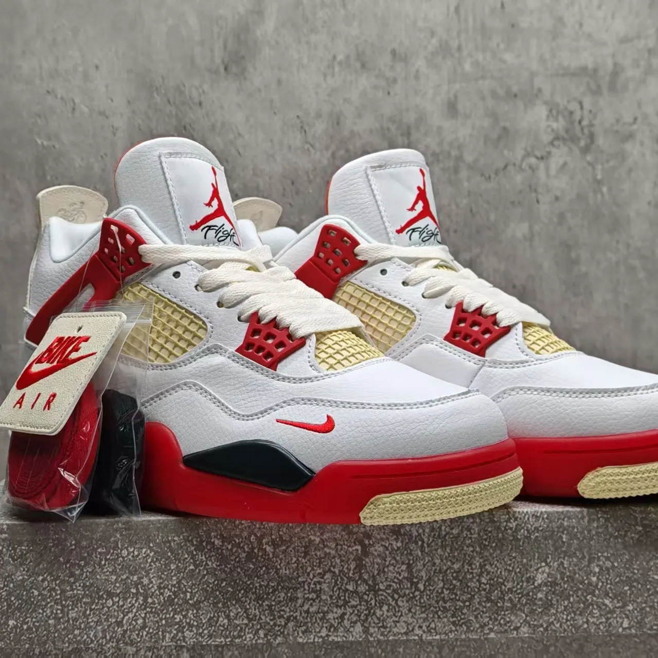 Nigel Sylvester x AJ 4 Sail/ Brick After Brick Shoes Sneakers - nk0004547 - Image 14