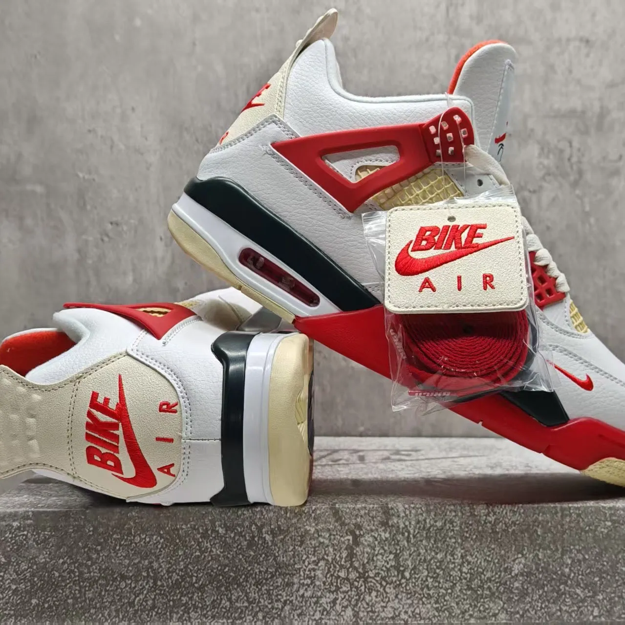 Nigel Sylvester x AJ 4 Sail/ Brick After Brick Shoes Sneakers - nk0004547 - Image 3