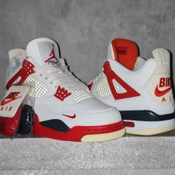 Nigel Sylvester x AJ 4 Sail/ Brick After Brick Shoes Sneakers - nk0004547 - Image 10
