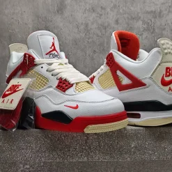 Nigel Sylvester x AJ 4 Sail/ Brick After Brick Shoes Sneakers - nk0004547 - Image 11