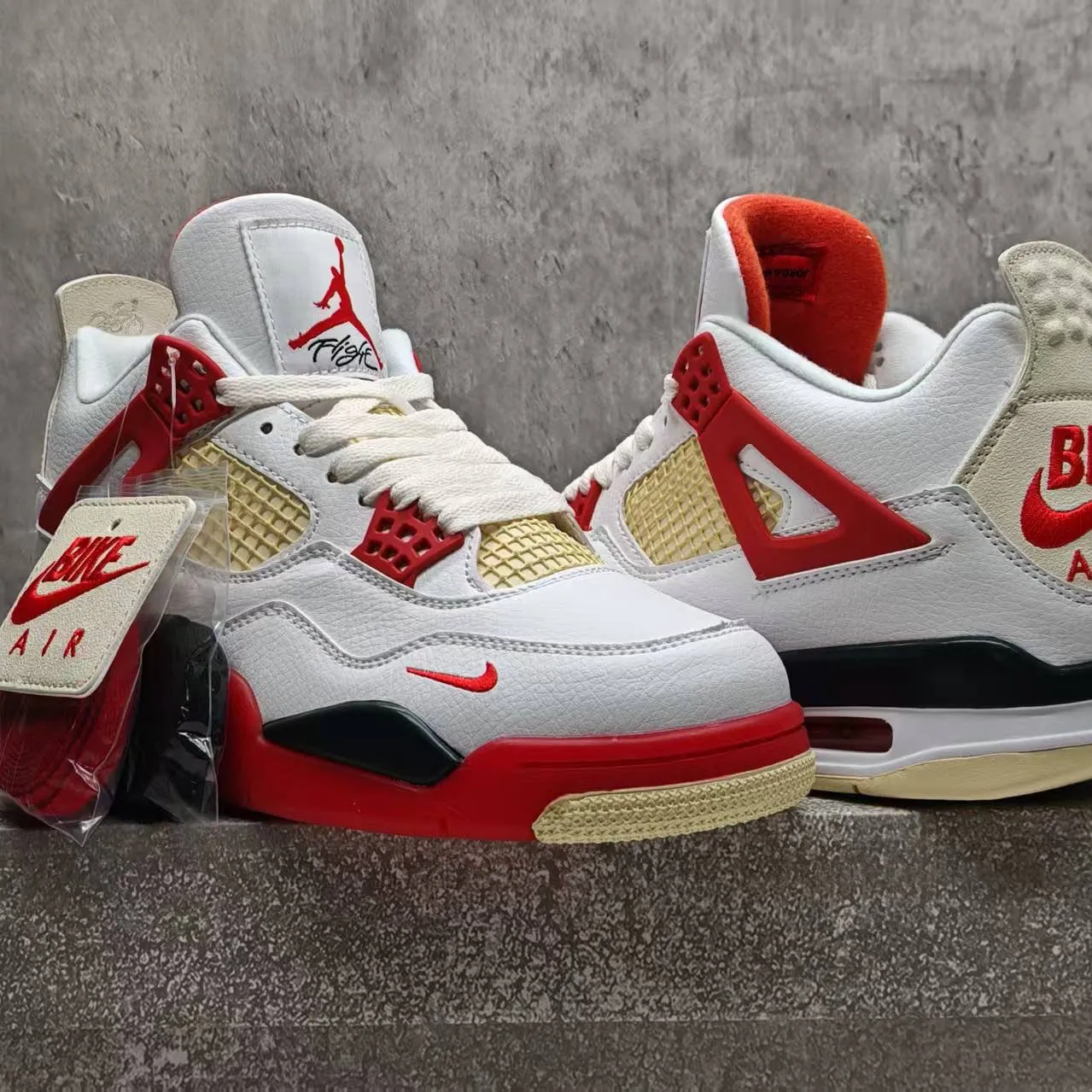 Nigel Sylvester x AJ 4 Sail/ Brick After Brick Shoes Sneakers - nk0004547 - Image 11