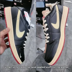 Nigel Sylvester x AJ 1 Low OG Better With Time Shoes Sneakers - nk0004551 - Image 7
