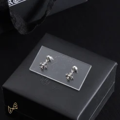 CH Cross Lip Tongue Earrings - CH0151 - Image 5