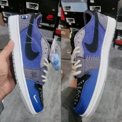 Zion Williamson x AJ 1 Low OG Voodoo Alternate Shoes Sneakers - nk0004307 - Image 6