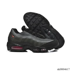 AM 95 Black Bright Crimson Shoes Sneakers - nk0004617 - Image 4