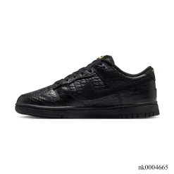 Dunk Low Black Croc Skin Shoes Sneakers - nk0004665 - Image 2