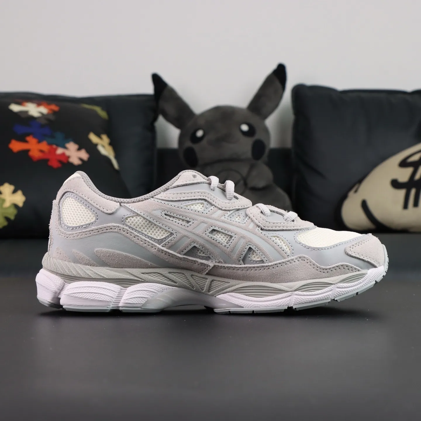 AS Gel NYC Cream Cloud Grey Shoes Sneakers - as0000004 - Image 3