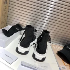 BLCG Speed 2.0 Lace-Up Black White Shoes Sneakers - bl0000007 - Image 8