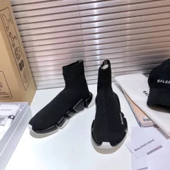 BLCG Speed 2.0 Recycled Knit Black White Shoes Sneakers – bl0000008 - Image 8