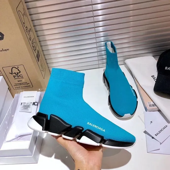 BLCG Speed 2.0 Recycled Knit Cyan Black Shoes Sneakers - bl0000010 - Image 3