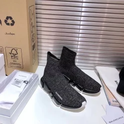BLCG Speed 2.0 Recycled Knit Grey White Black Shoes Sneakers – bl0000011 - Image 5