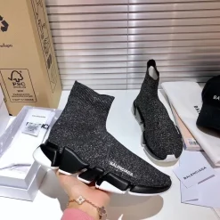 BLCG Speed 2.0 Recycled Knit Grey White Black Shoes Sneakers – bl0000011 - Image 3
