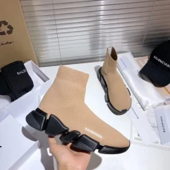 BLCG Speed 2.0 Recycled Knit Beige Black Shoes Sneakers - bl0000026 - Image 3