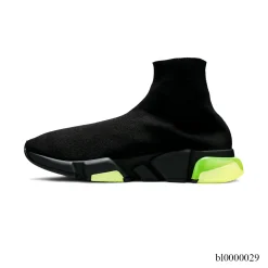 BLCG Speed Clear Sole Black Yellow Fluo Shoes Sneakers - bl0000029 - Image 2